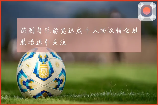 热刺与范赫克达成个人协议转会进展迅速引关注